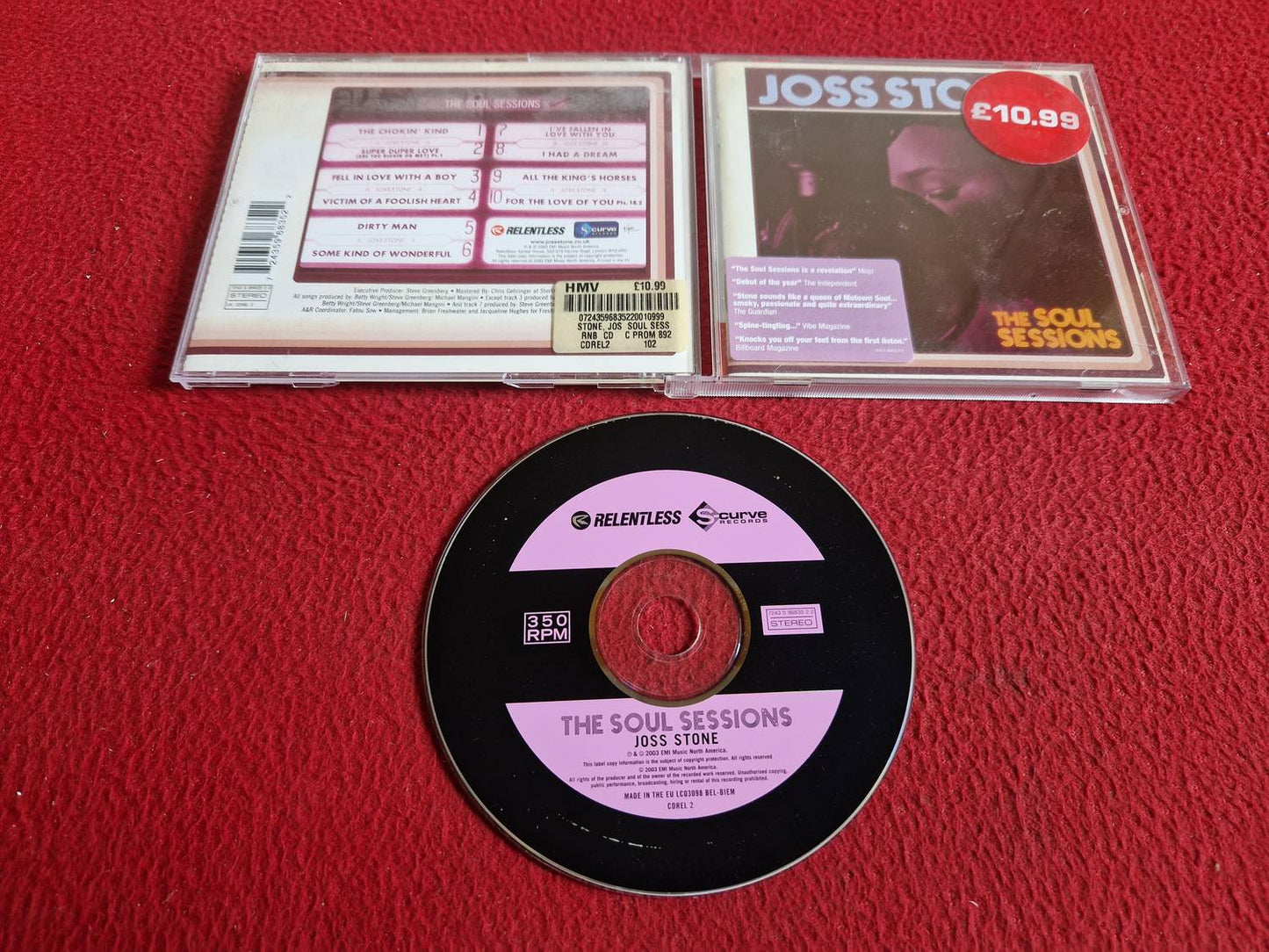 JOSS STONE THE SOUL SESSIONS CD