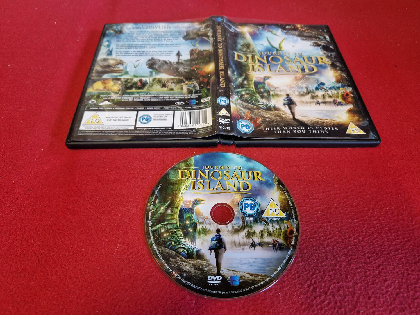 JOURNEY TO DINOSAUR ISLAND till DVD