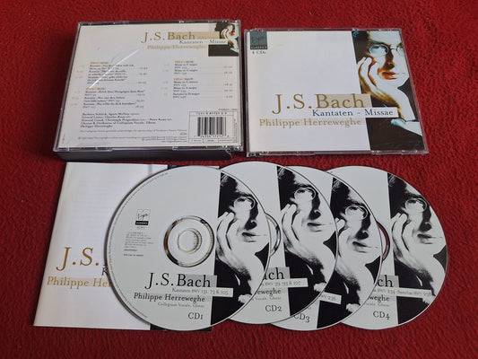 J.S. BACH KANTATEN - MISSAE - PHILIPPE HERREWEGHE CD BOX