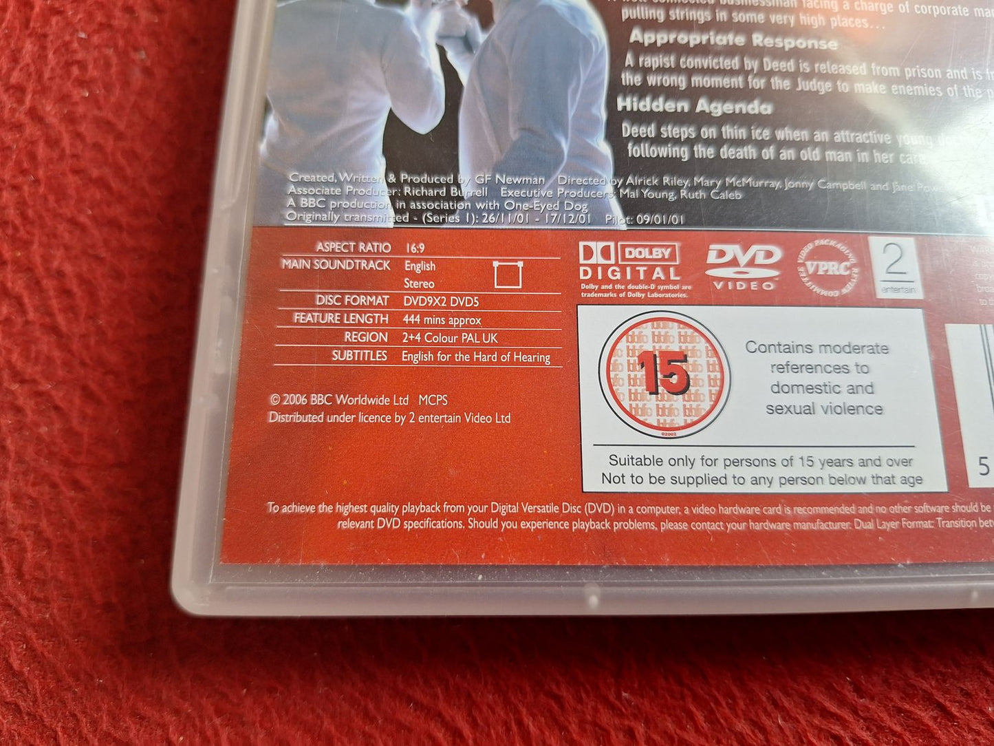 JUDGE JOHN DEED SERIES 1 BOX DVD