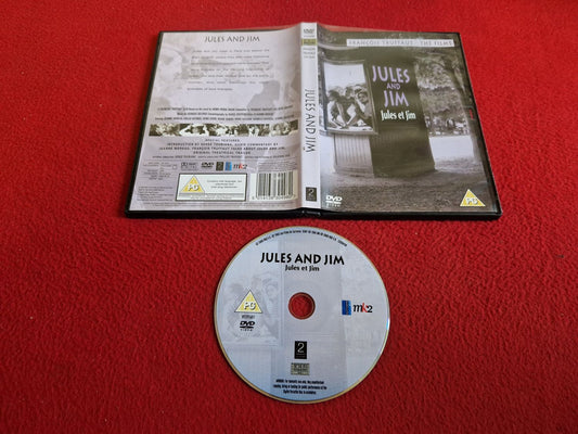 JULES AND JIM [ TAL ENGELSKA + FRANSKA / TEXT ENGELSKA ] DVD