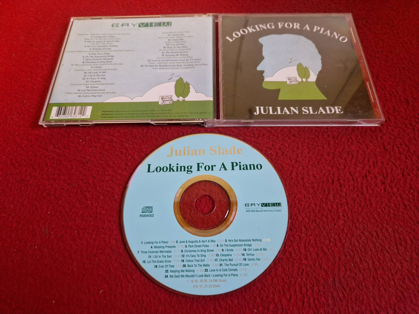 JULIAN SLADE LOOKING FOR A PIANO CD
