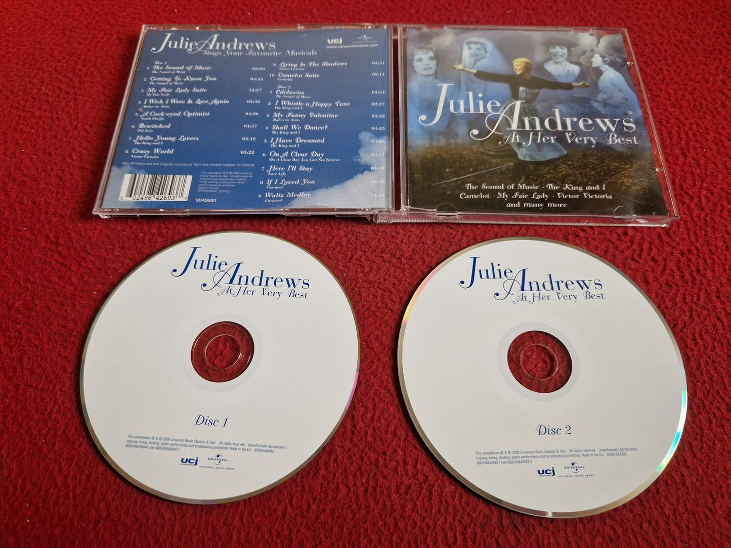 JULIE ANDREWS AT HER VERY BEST CD
