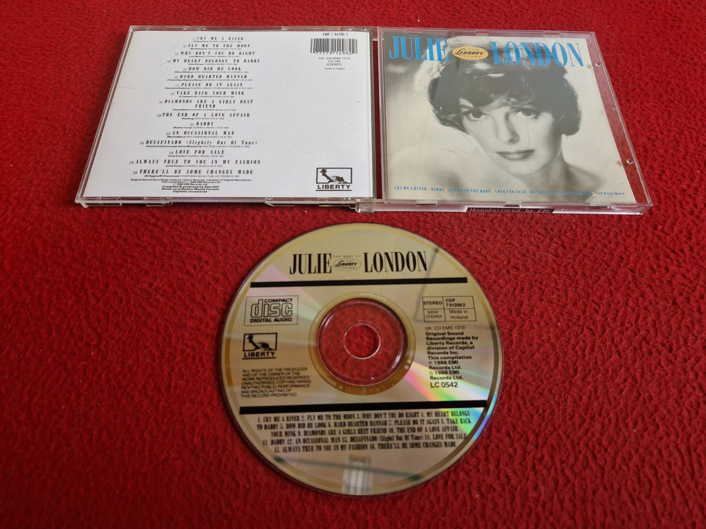 JULIE LONDON THE LONDON YEARS  CD