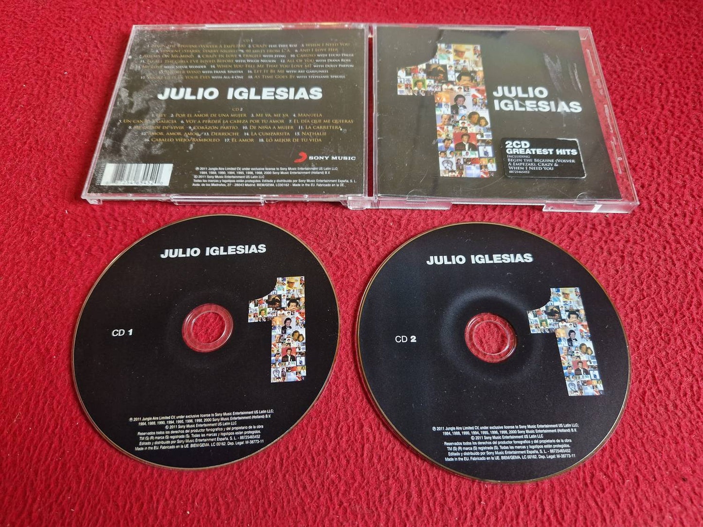 JULIO IGLESIAS 1 CD