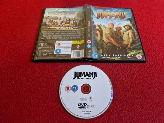 JUMANJI THE NEXT LEVEL DVD