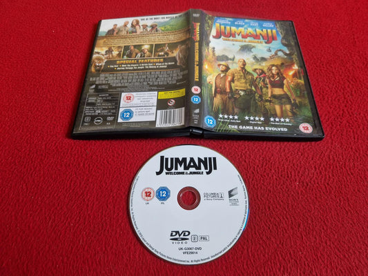 JUMANJI WELCOME TO THE JUNGLE DVD