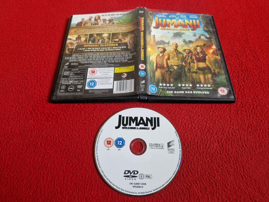 JUMANJI WELCOME TO THE JUNGLE DVD