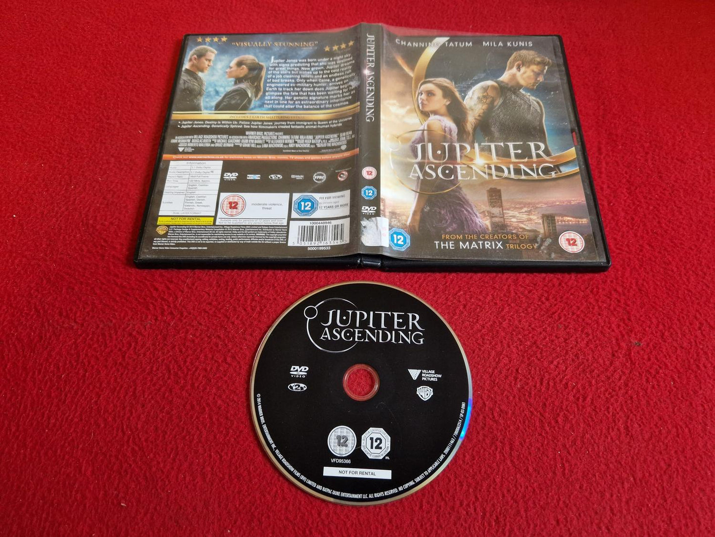 JUPITER ASCENDING DVD