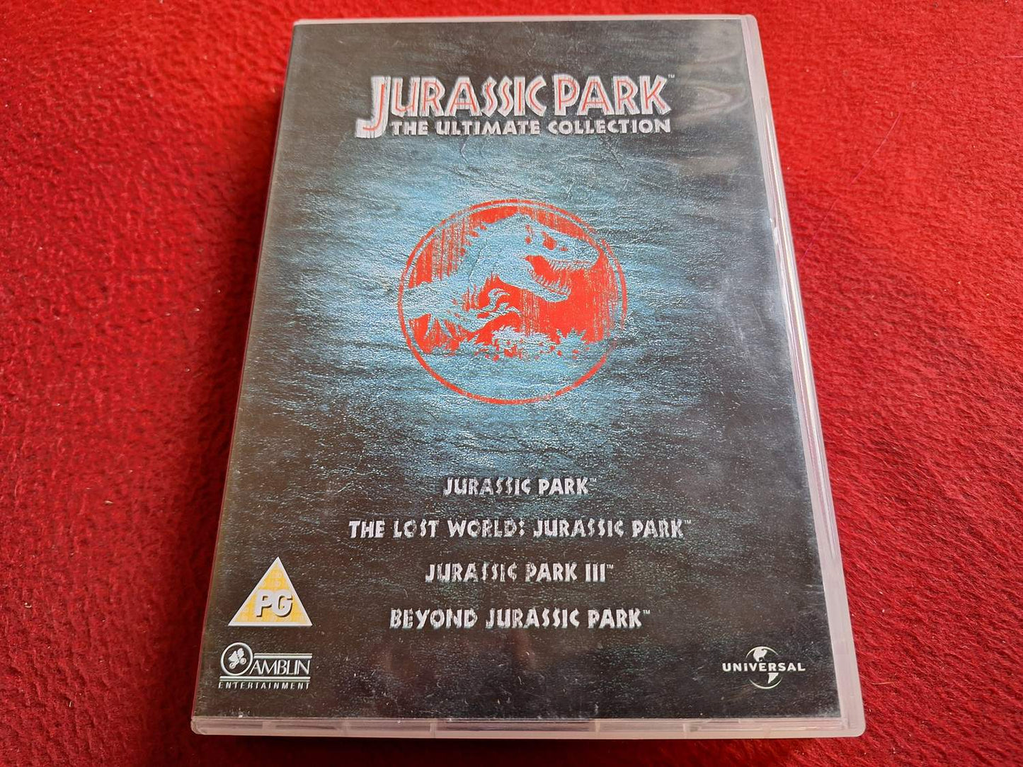 JURASSIC PARK THE ULTIMATE COLLECTION [ ENGELSK TEXT ] BOX DVD