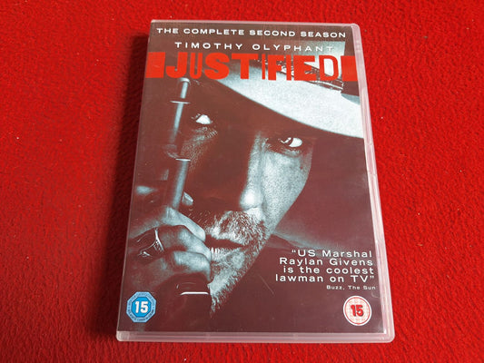 JUSTIFIED SEASON 2 BOX DVD