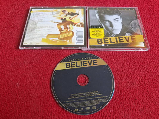 JUSTIN BIEBER BELIEVE CD