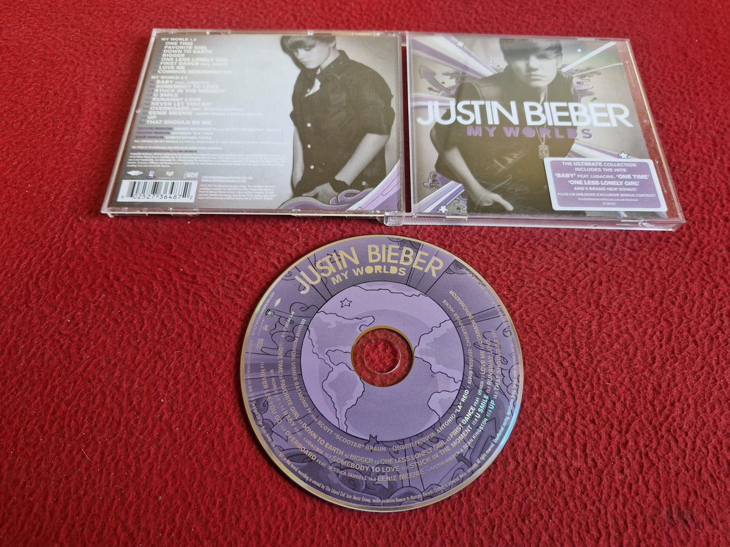 JUSTIN BIEBER MY WORLDS CD