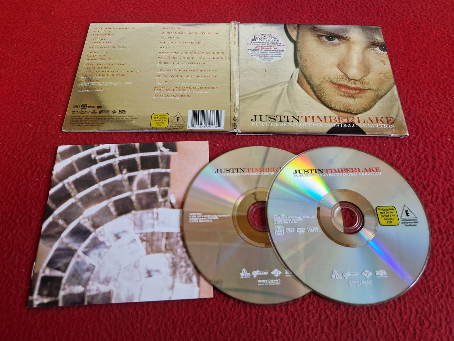 JUSTIN TIMBERLAKE FUTURESEX/LOVESOUNDS DELUXE EDITION CD