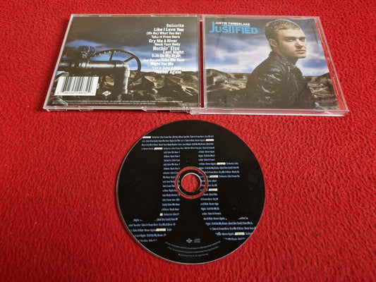 JUSTIN TIMBERLAKE JUSTIFIED CD
