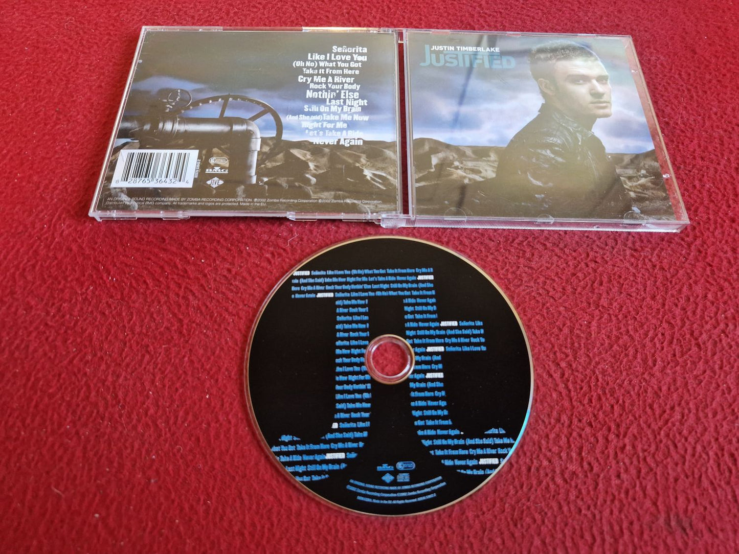 JUSTIN TIMBERLAKE JUSTIFIED CD