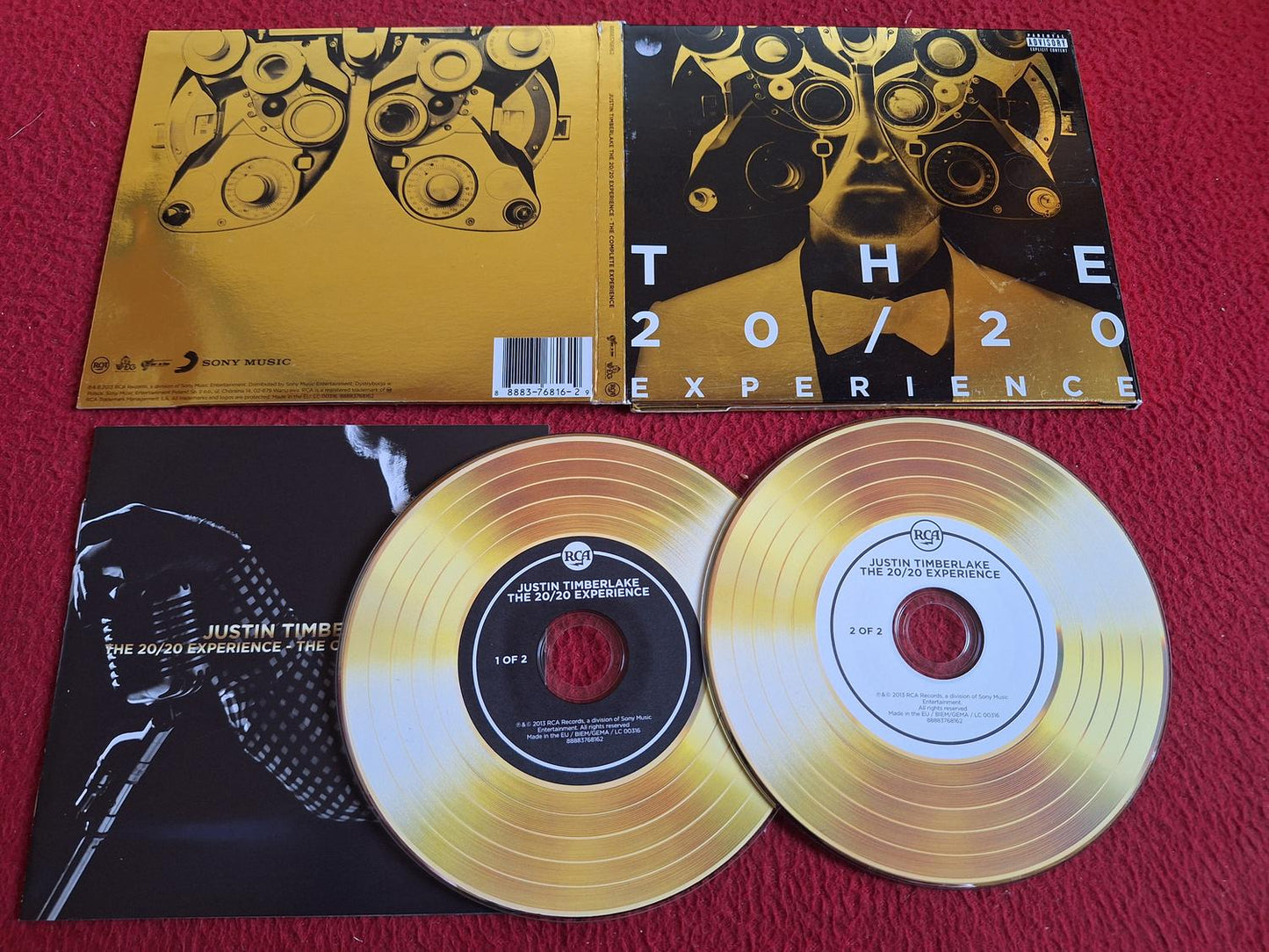 JUSTIN TIMBERLAKE THE 20/20 EXPERIENCE THE COMPLETE EXPERIENCE CD