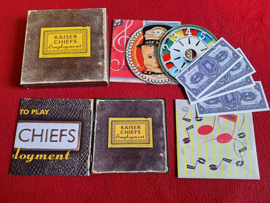 KAISER CHIEFS EMPLOYMENT CD BOX