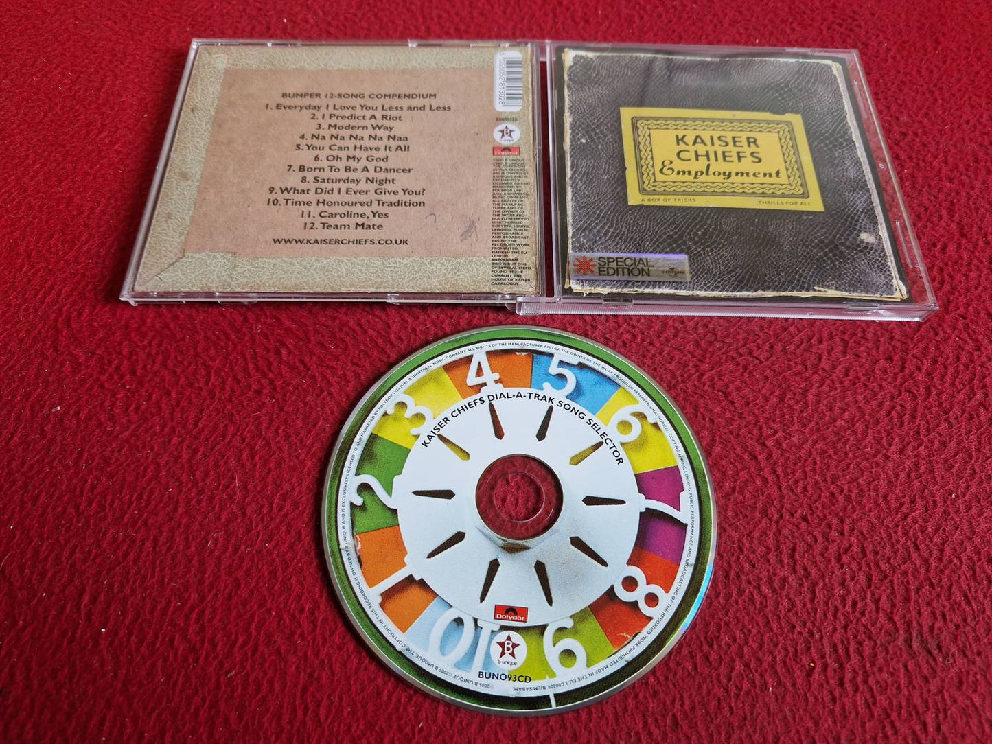 KAISER CHIEFS EMPLOYMENT CD