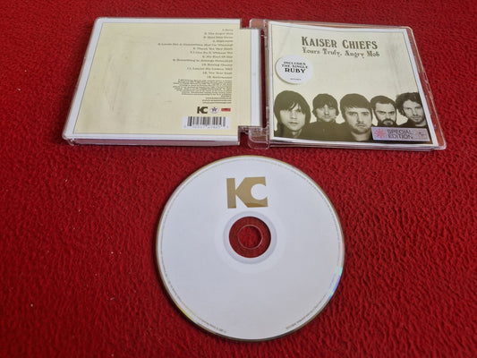KAISER CHIEFS YOURS TRULY, ANGRY MOB CD