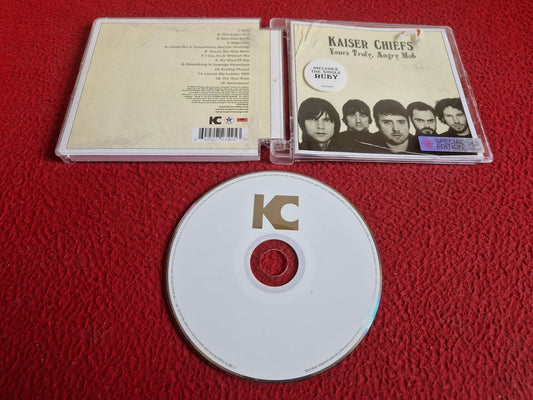 KAISER CHIEFS YOURS TRULY, ANGRY MOB CD