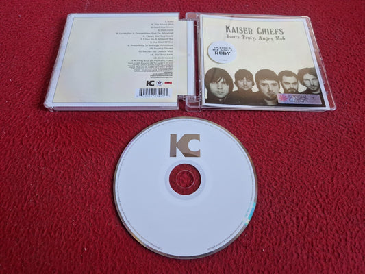 KAISER CHIEFS YOURS TRULY, ANGRY MOB CD