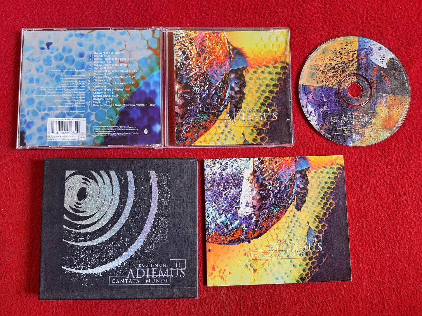 KARL JENKINS II ADIEMUS CANTATA MUNDI CD + BOK BOX