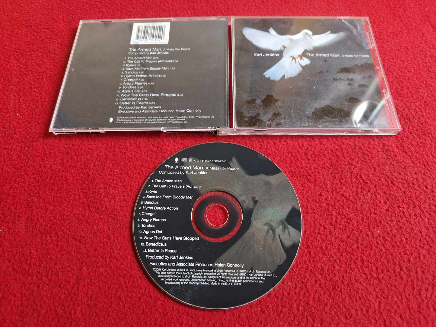 KARL JENKINS THE ARMED MAN A MASS OR PEACE CD
