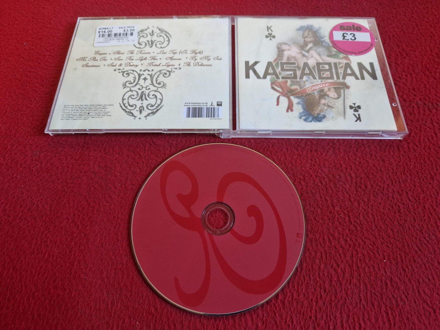 KASABIAN EMPIRE CD
