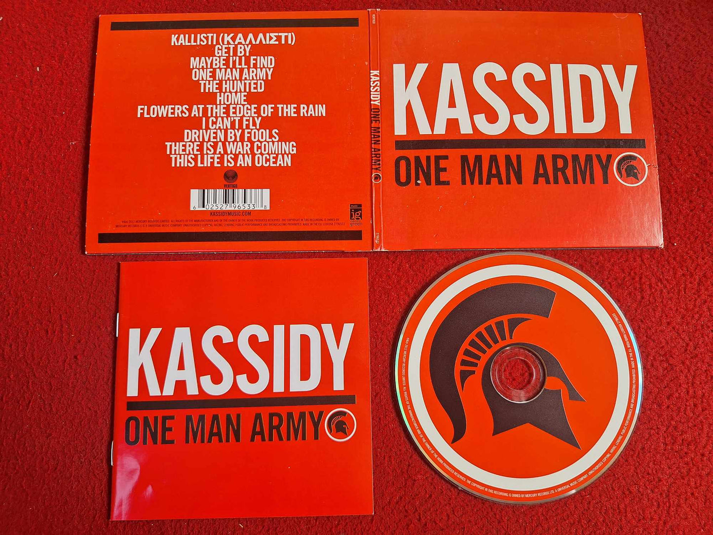 KASSIDY ONE MAN ARMY CD