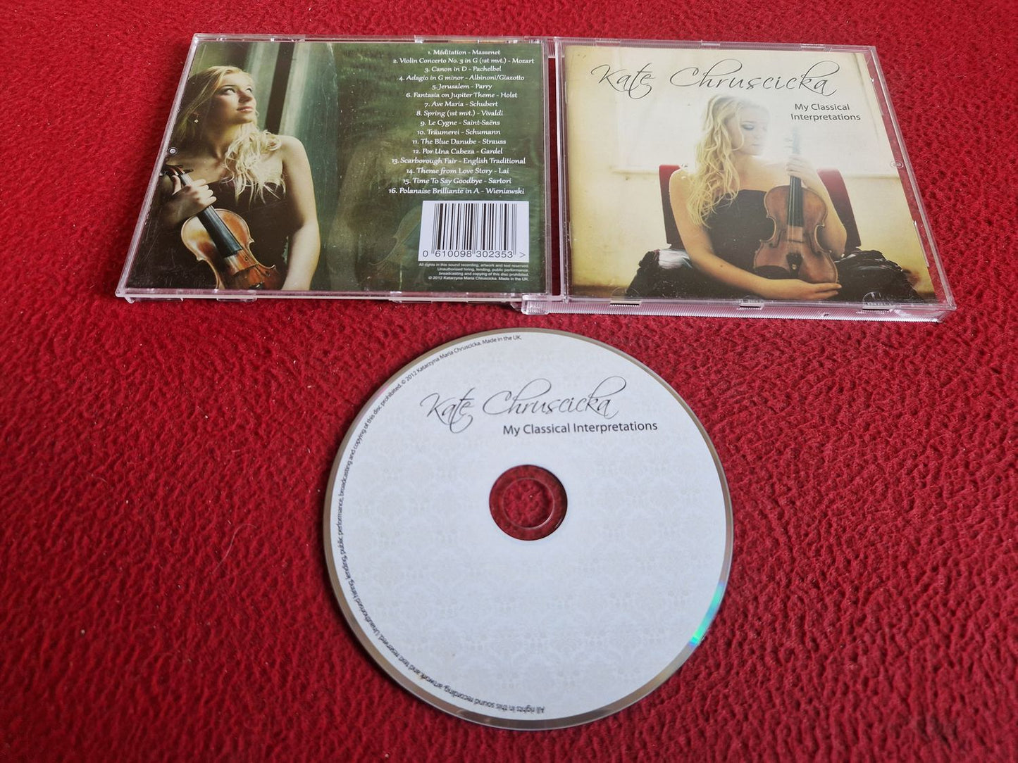 KATE CRUSCHICKA MY CLASSICAL INTERPRETATIONS CD