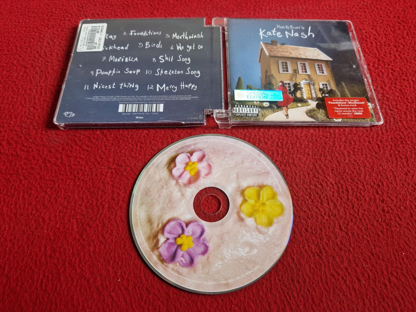 KATE NASH MADE OF BRICKS BY CD