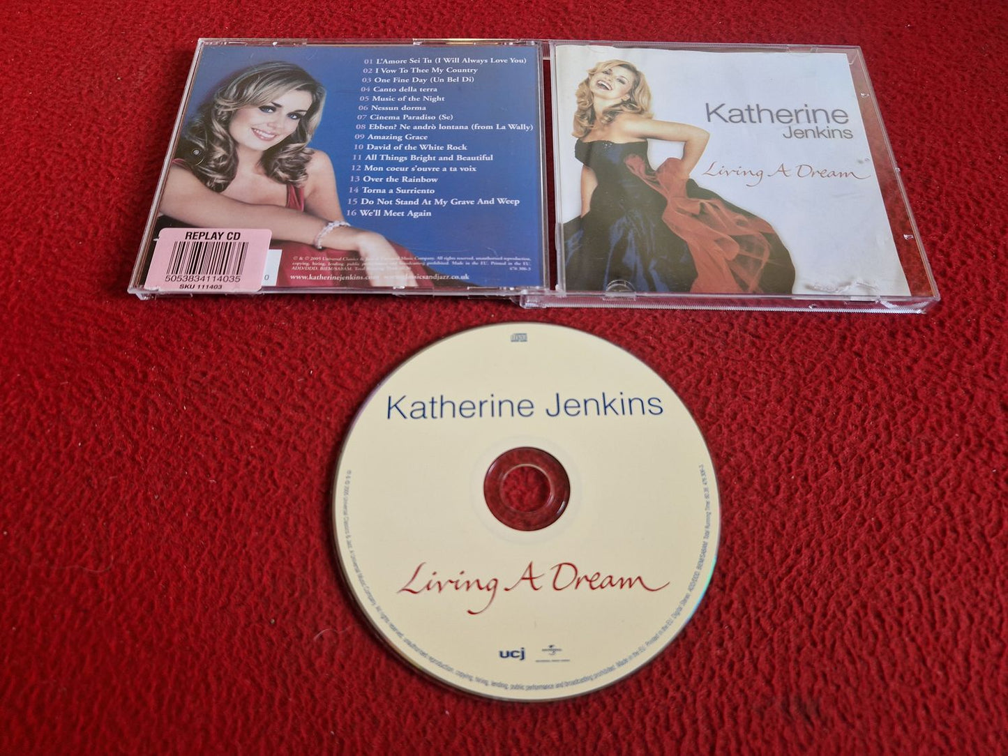 KATHERINE JENKINS LIVING A DREAM CD