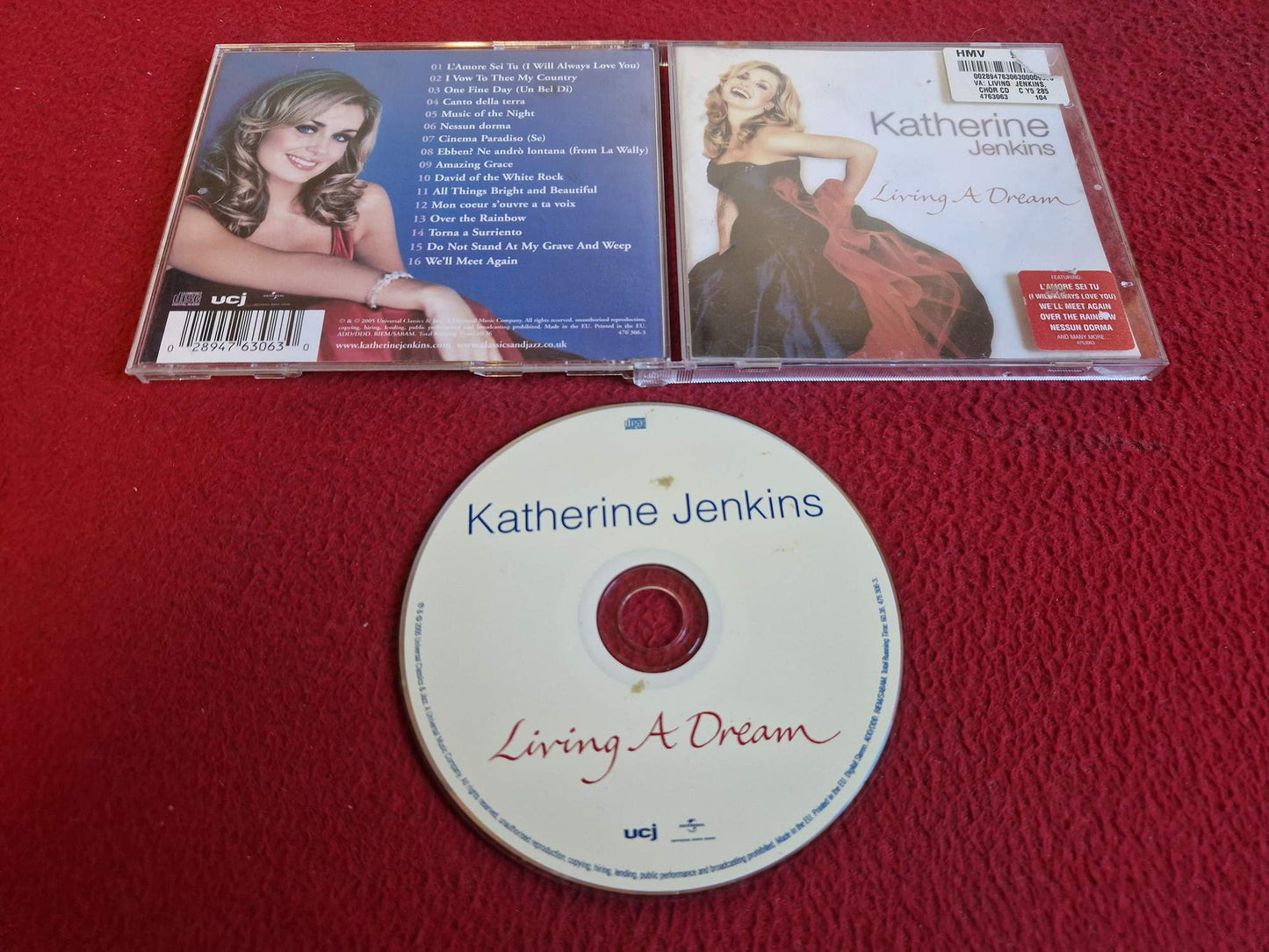 KATHERINE JENKINS LIVING A DREAM CD