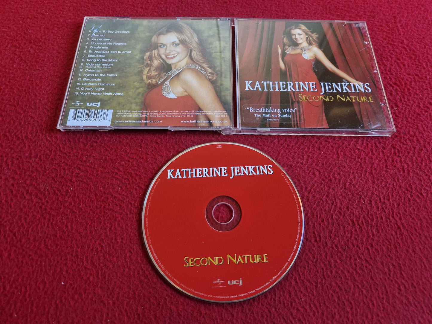KATHERINE JENKINS SECOND NATURE CD