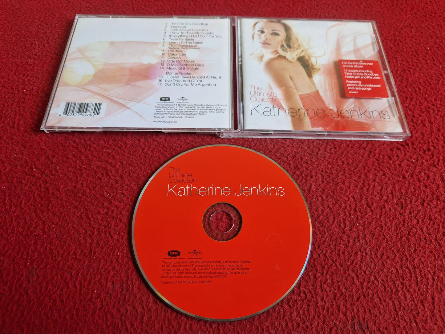 KATHERINE JENKINS THE ULTIMATE COLLECTION CD