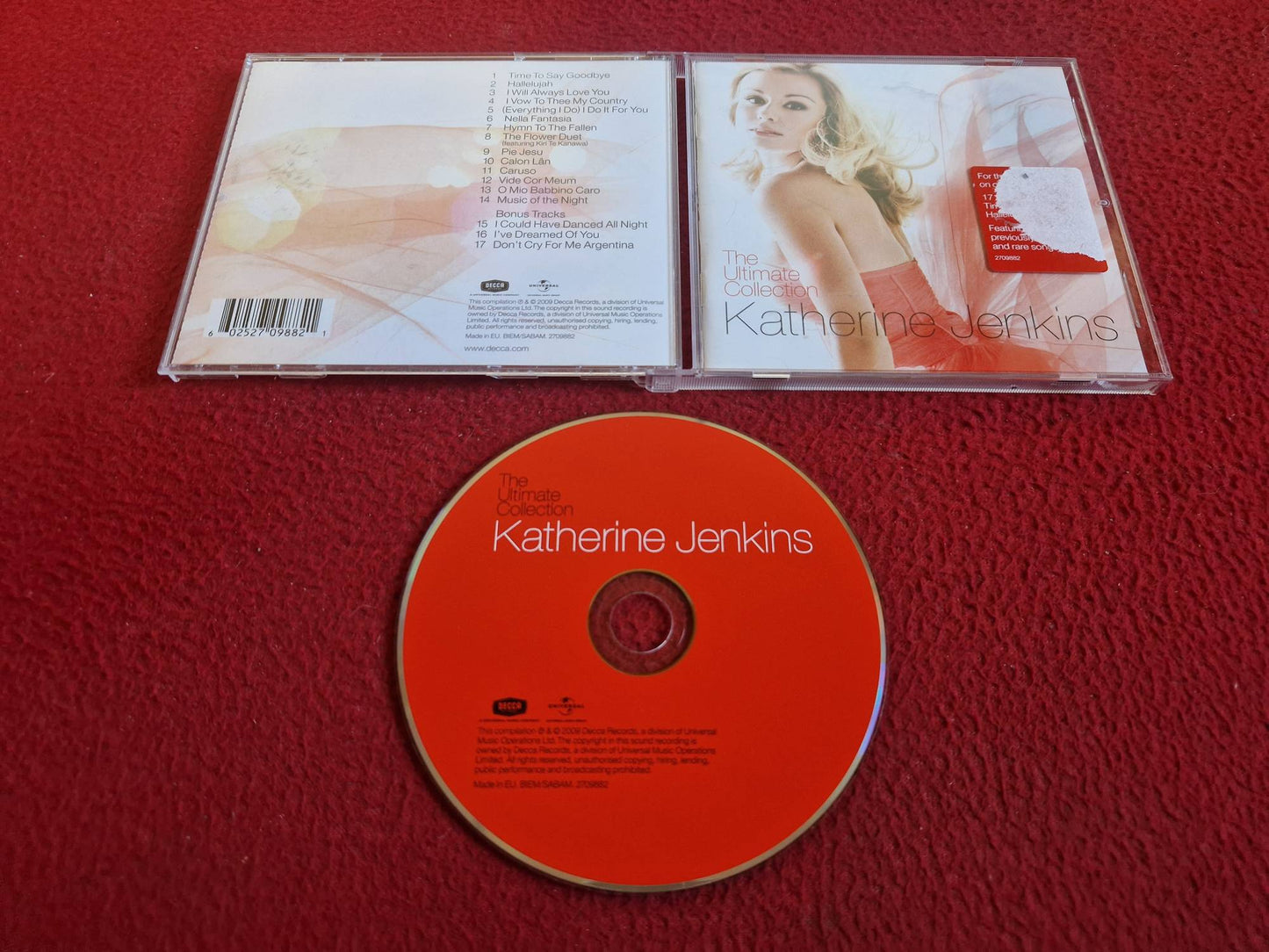 KATHERINE JENKINS THE ULTIMATE COLLECTION CD