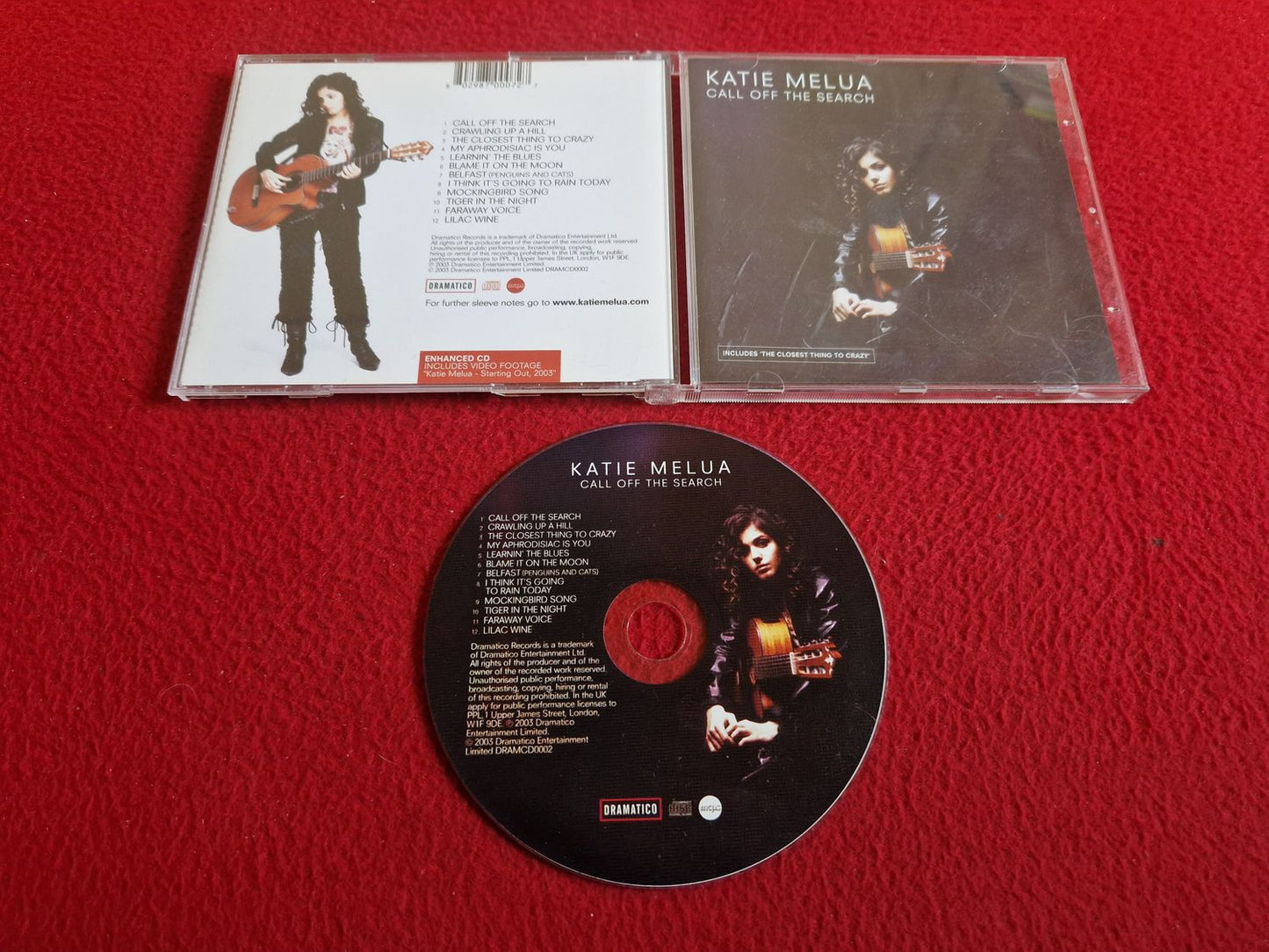 KATIE MELUA CALL OFF THE SEARCH CD