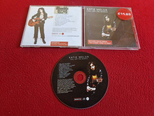 KATIE MELUA CALL OFF THE SEARCH CD