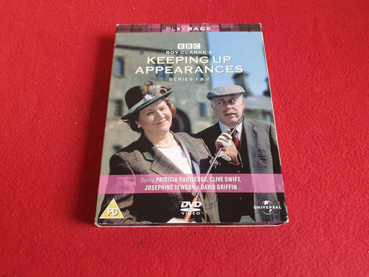 KEEPING UP APPEARANCES SERIES 1 & 2 BOX till DVD