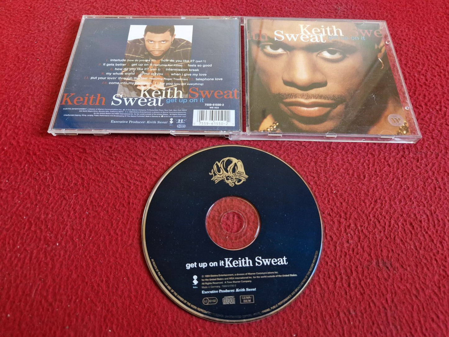 KEITH SWEAT GET UP ON IT CD