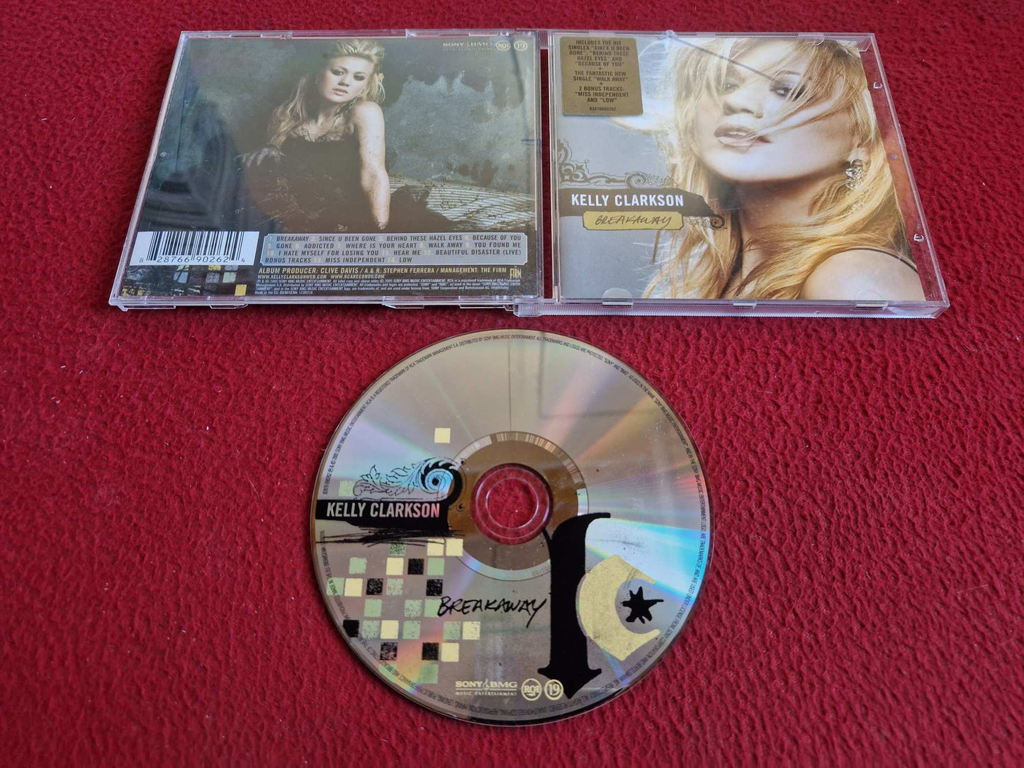 KELLY CLARKSON BREAKAWAY CD