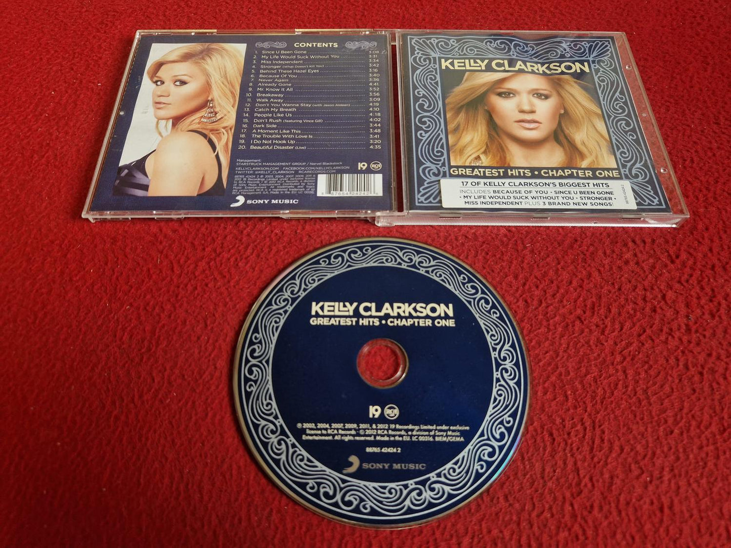 KELLY CLARKSON GREATEST HITS CHAPTER ONE CD