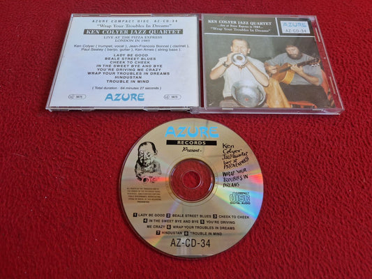 KEN COLYER JAZZ QUARTET LIVE AT PIZZA EXPRESS WRAP YOUR TROUBLES IN DREAMS CD