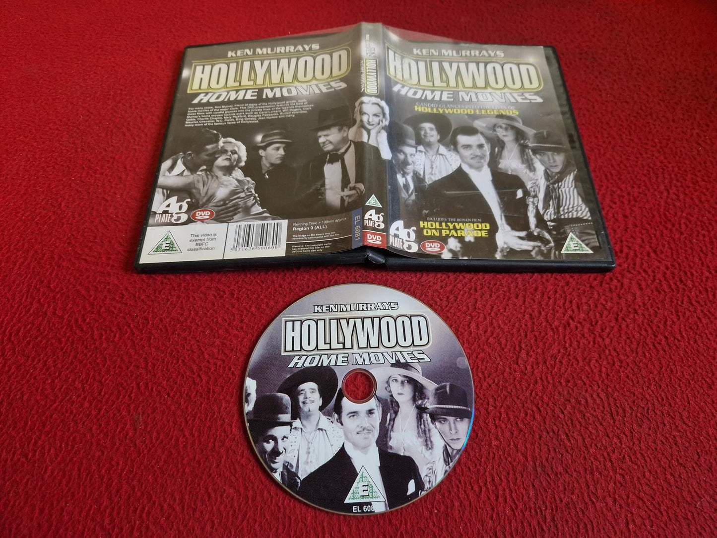 KEN MURRAYS HOLLYWOOD HOME MOVIES DVD