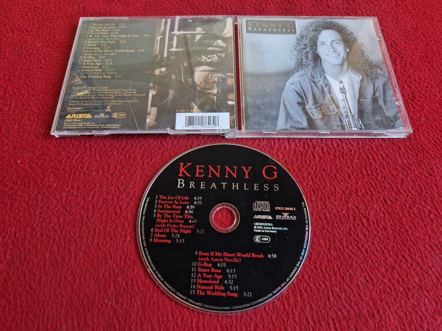 KENNY G BREATHLESS CD