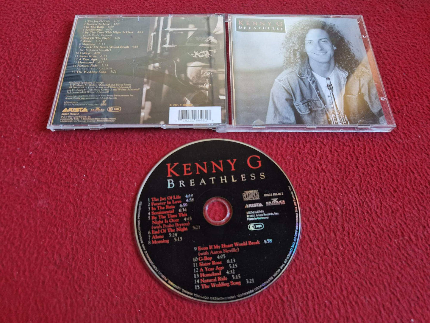 KENNY G BREATHLESS CD