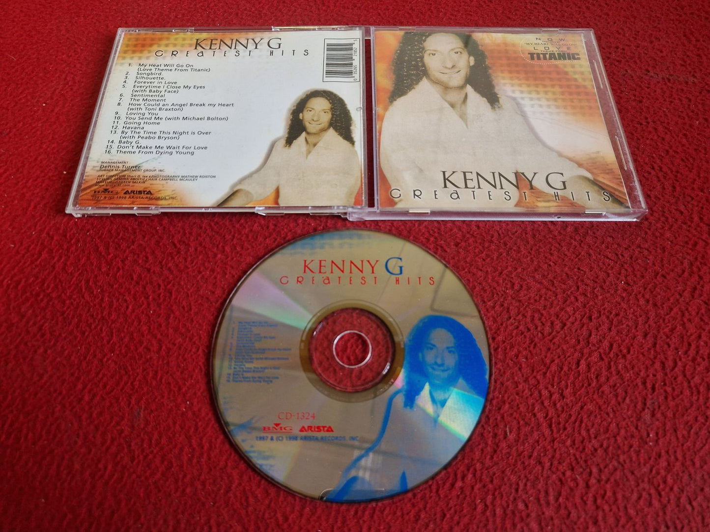 KENNY G GREATEST HITS CD