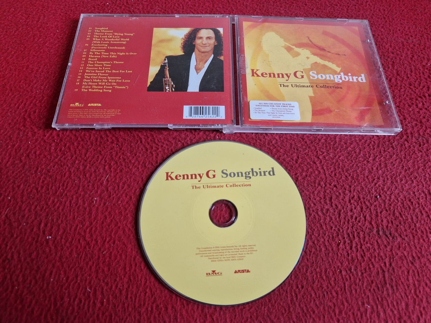 KENNY G SONGBIRD THE ULTIMATE COLLECTION CD