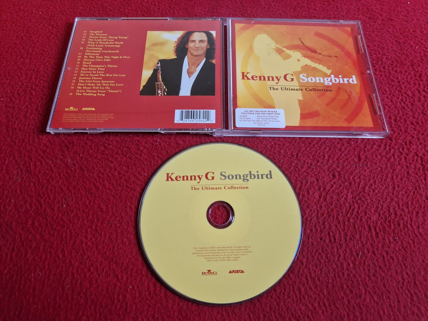 KENNY G SONGBIRD ULTIMATE COLLECTION CD